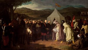 De Vrede van Wad-Ras door Joaquín Domínguez Bécquer